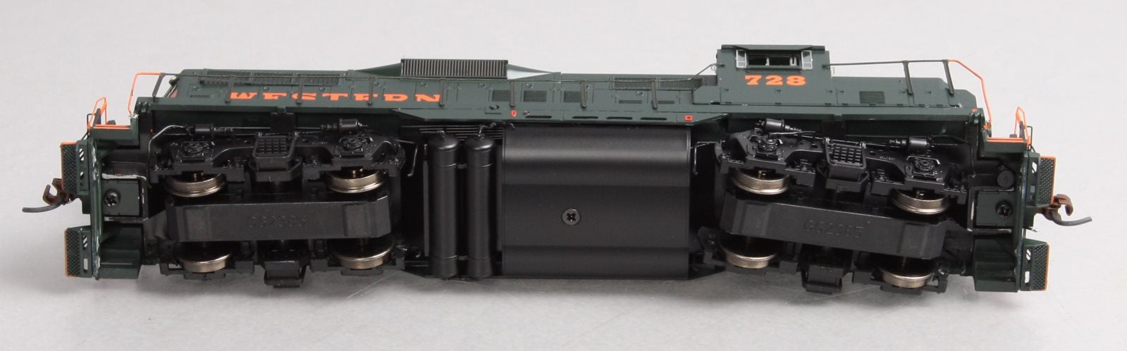 Athearn G62743 HO Genesis Western Pacific GP9 W/Sound Diesel Locomotive #728