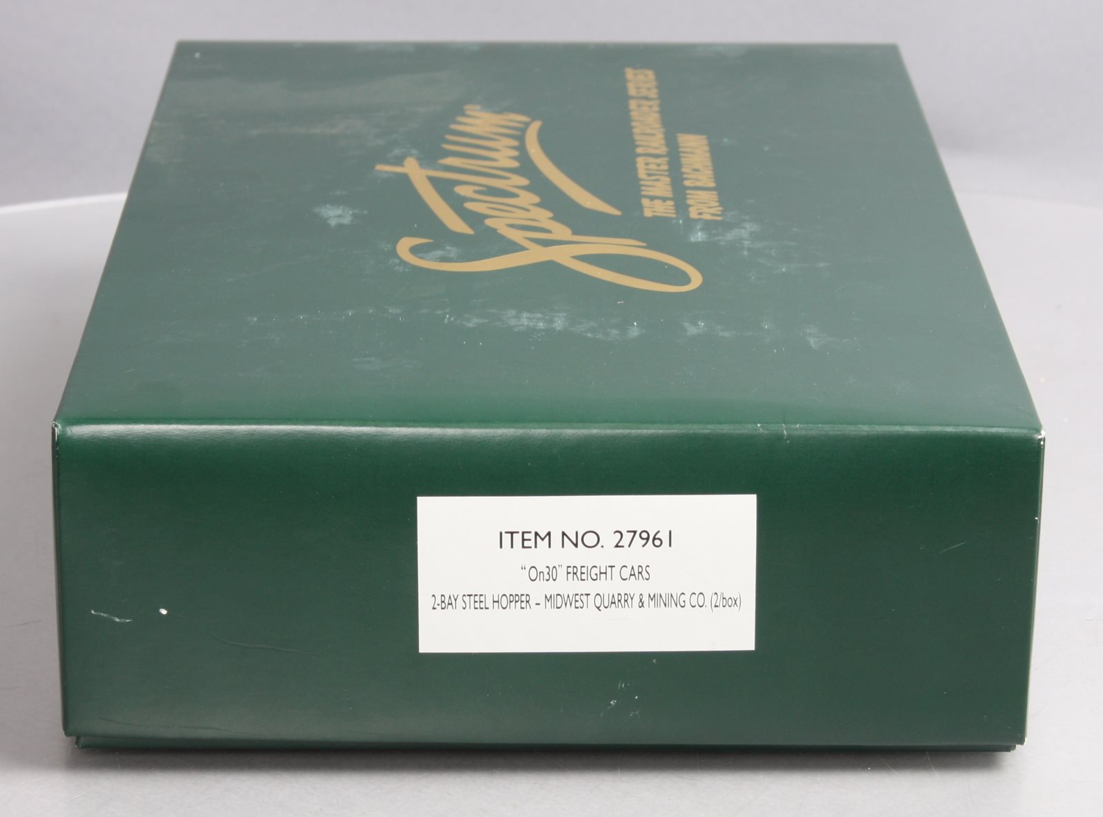 Bachmann 27961 On30 Midwest Quarry & Mining Company 2-Bay Steel Hopper 2-Pk