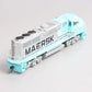 Athearn 88845 HO SF/Maersk RTR GP60M Diesel Locomotive #146