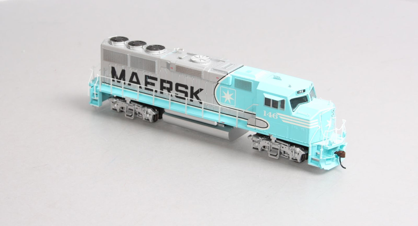 Athearn 88845 HO SF/Maersk RTR GP60M Diesel Locomotive #146