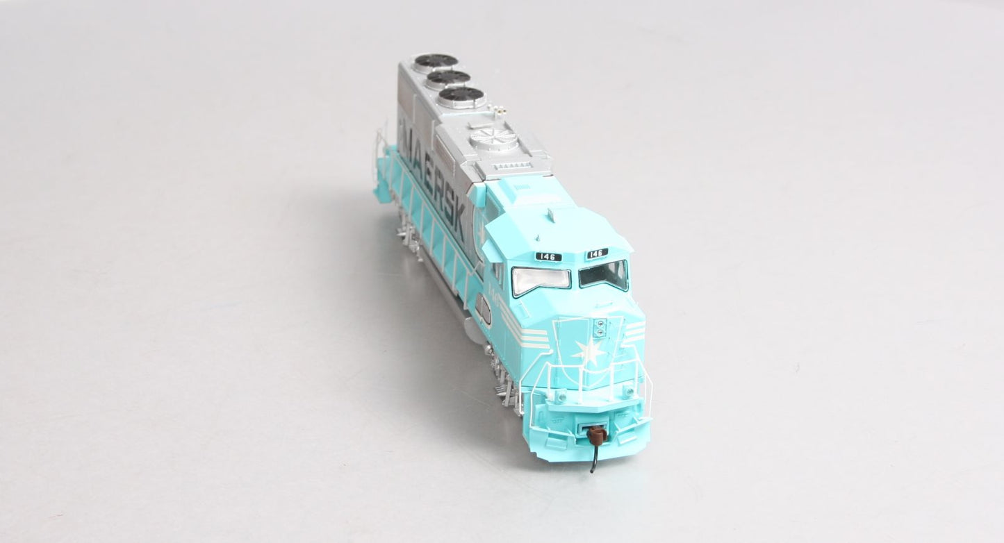 Athearn 88845 HO SF/Maersk RTR GP60M Diesel Locomotive #146