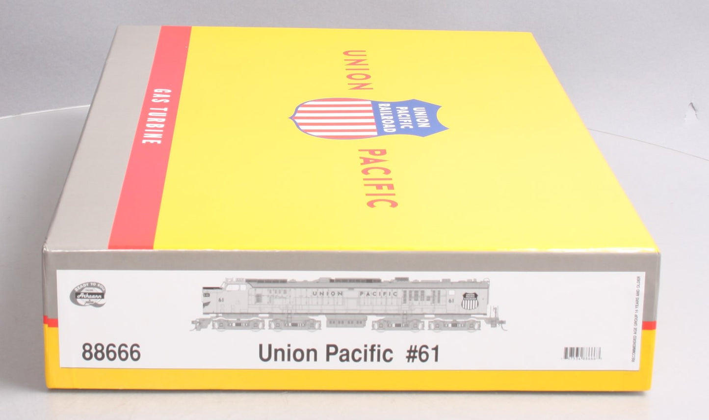 Athearn 88666 HO Union Pacific Veranda Gas Turbine Diesel Locomotive #61