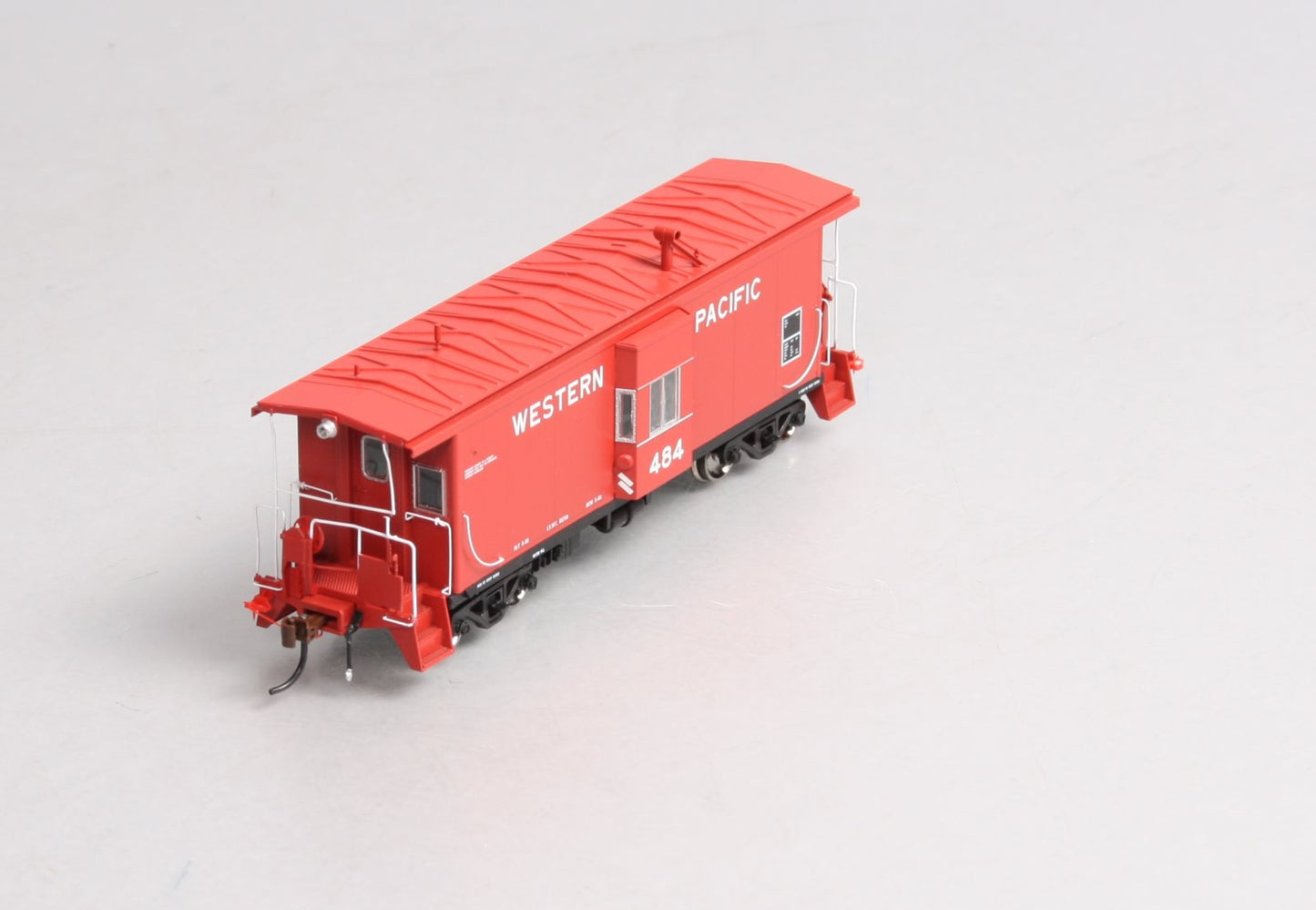 Athearn G63033 HO Genesis Western Pacific 481ClasBay Window Caboose W/Lights#484