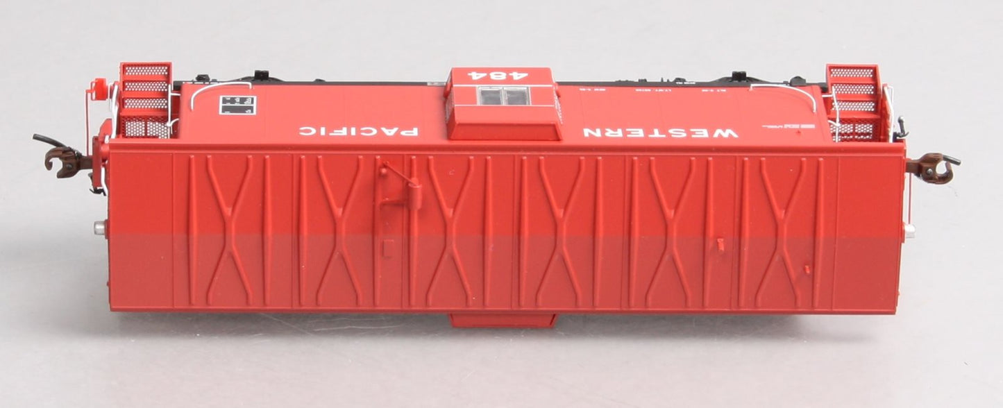 Athearn G63033 HO Genesis Western Pacific 481ClasBay Window Caboose W/Lights#484