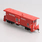 Athearn G63034 Genesis HO Western Pacific Bay Window Caboose W/Lights #485