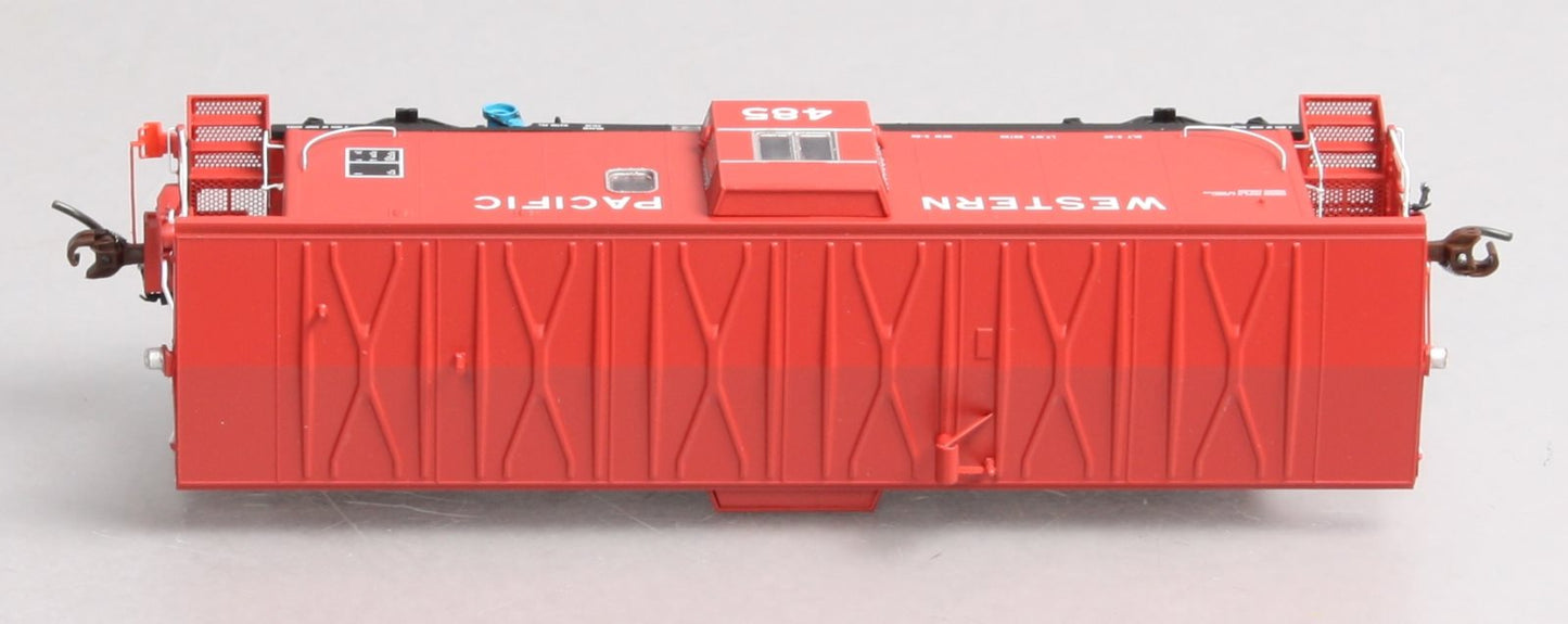 Athearn G63034 Genesis HO Western Pacific Bay Window Caboose W/Lights #485