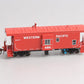 Athearn G63035 HO Genesis Western Pacific Bay Window Caboose W/Lights #486