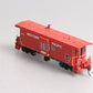Athearn G63035 HO Genesis Western Pacific Bay Window Caboose W/Lights #486