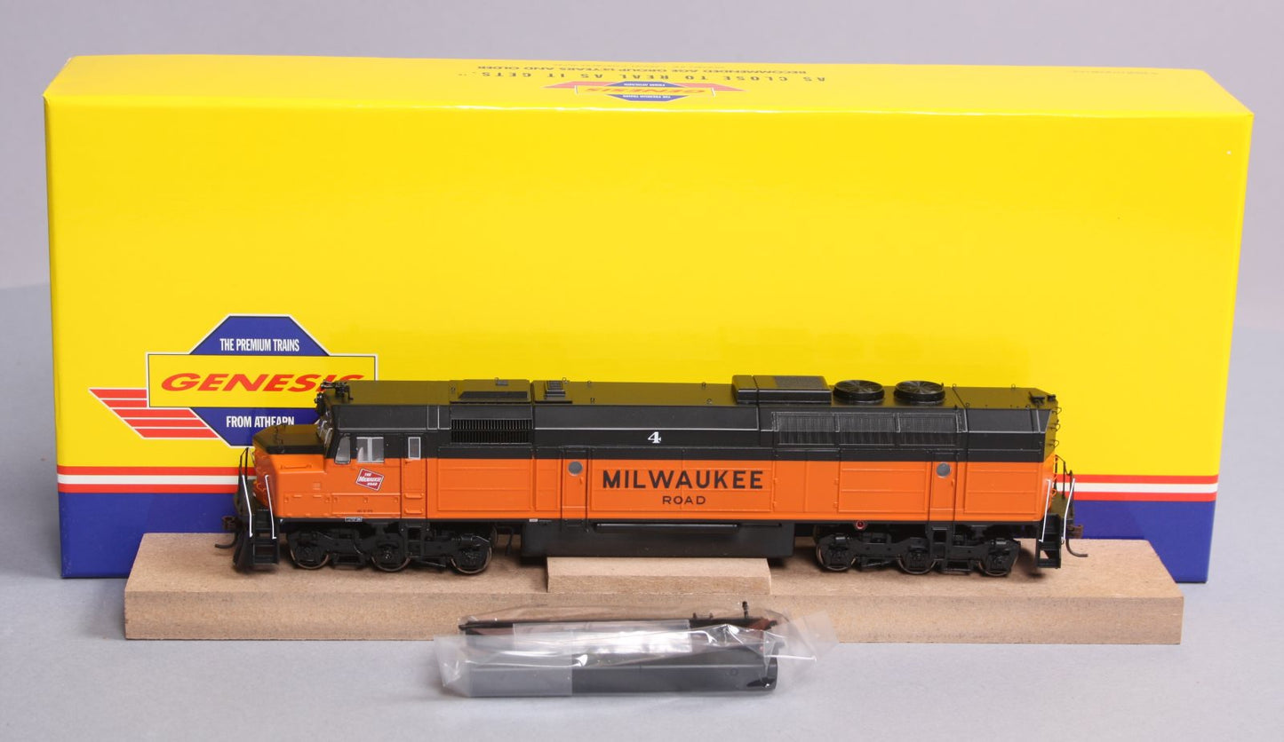 Athearn G67531 HO Milwaukee Road FP45 Diesel Locomotive #4