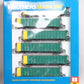Walthers 910-65710 w50' Coal Gondola 6-Pack - Ready to Run