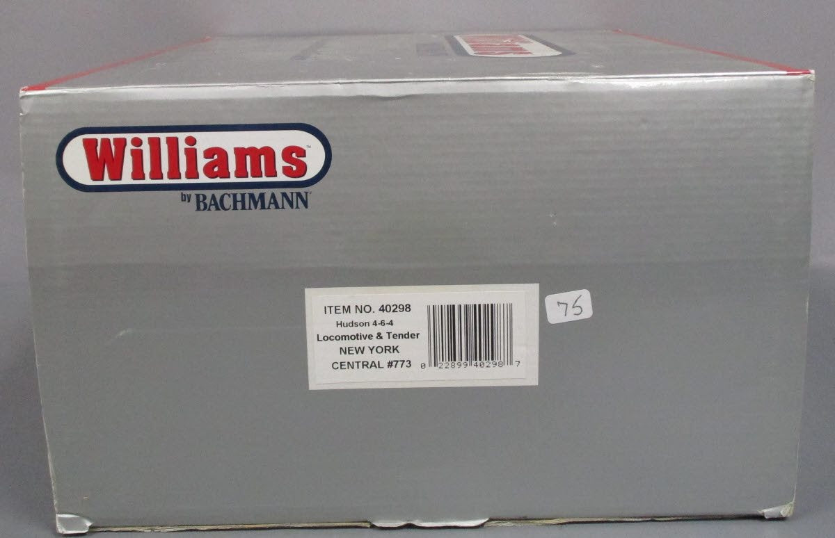 Williams 40298 O NYC 4-6-4 773 Semi-Scale Hudson Steam Locomotive #773
