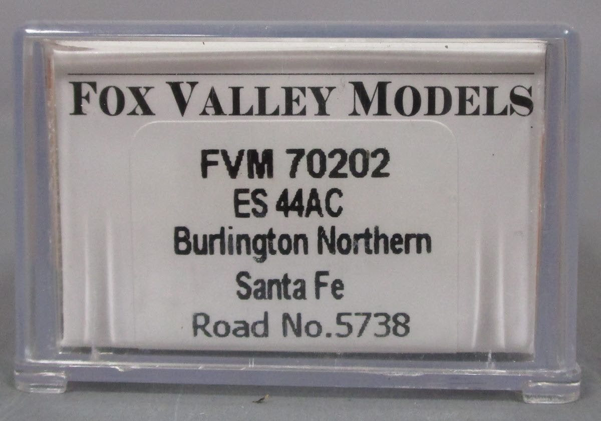 Fox Valley Models 70202 N BNSF ES44AC Diesel Locomotive #5738