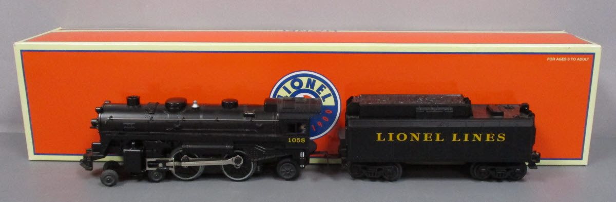 Lionel 6-38664 O Lionel Lines 4-4-2 Steam Locomotive & Tender #1058
