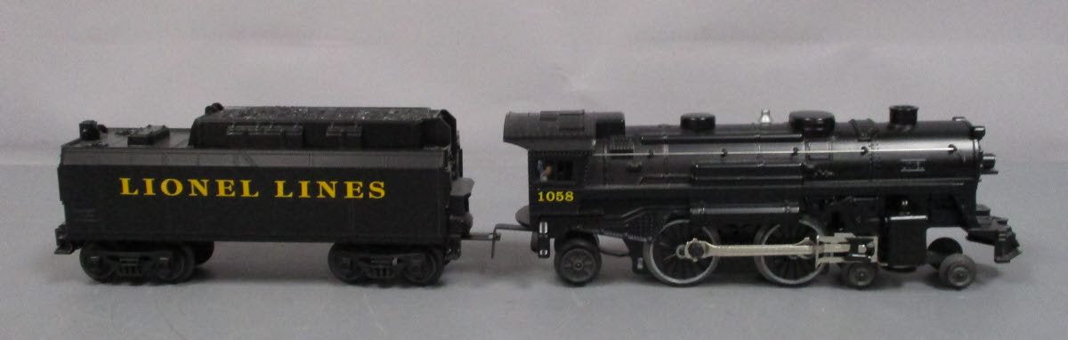 Lionel 6-38664 O Lionel Lines 4-4-2 Steam Locomotive & Tender #1058
