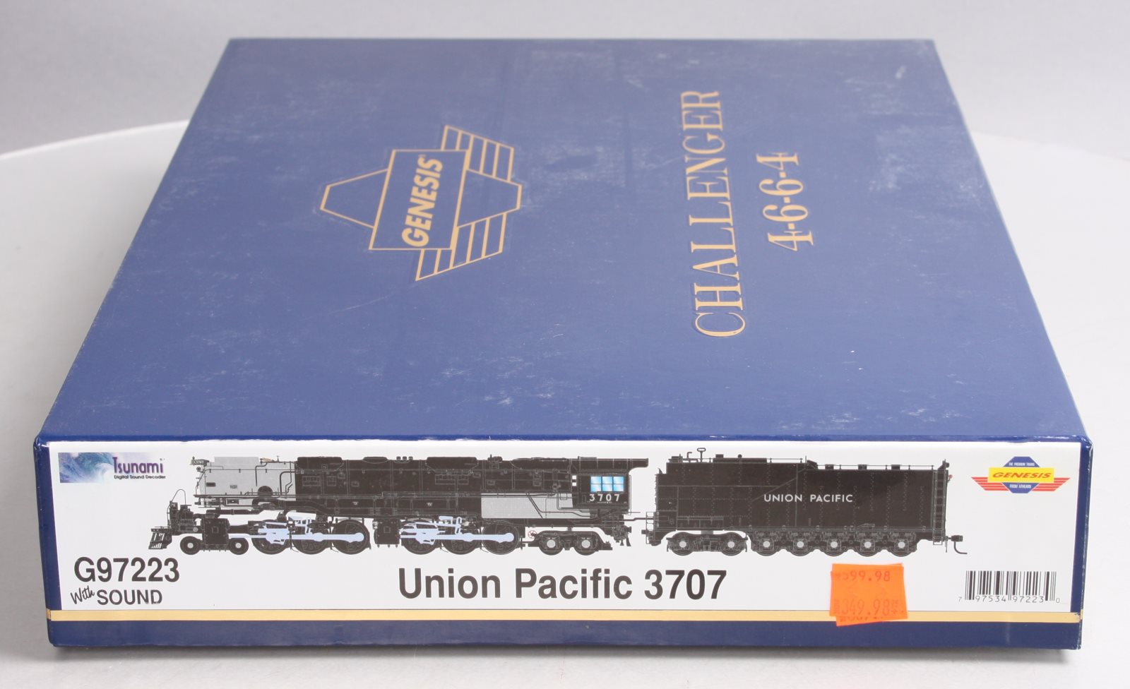 Athearn G97223 HO UP Challenger 4-6-6-4 Steam Locomotive w/DCC & Sound #3707