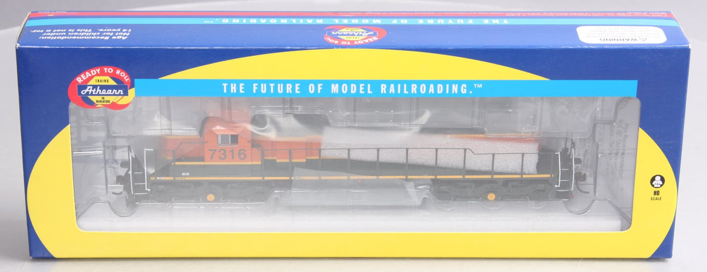 Athearn 98801 HO BNSF/Heritage I RTR SD40 Diesel Locomotive w/DCC & Sound #7316