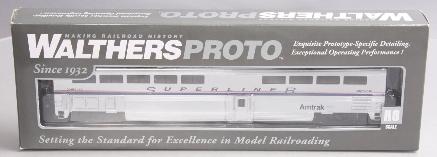 Walthers 920-12031 HO Amtrak 85' Pullman-Standard Superliner Diner Phase III