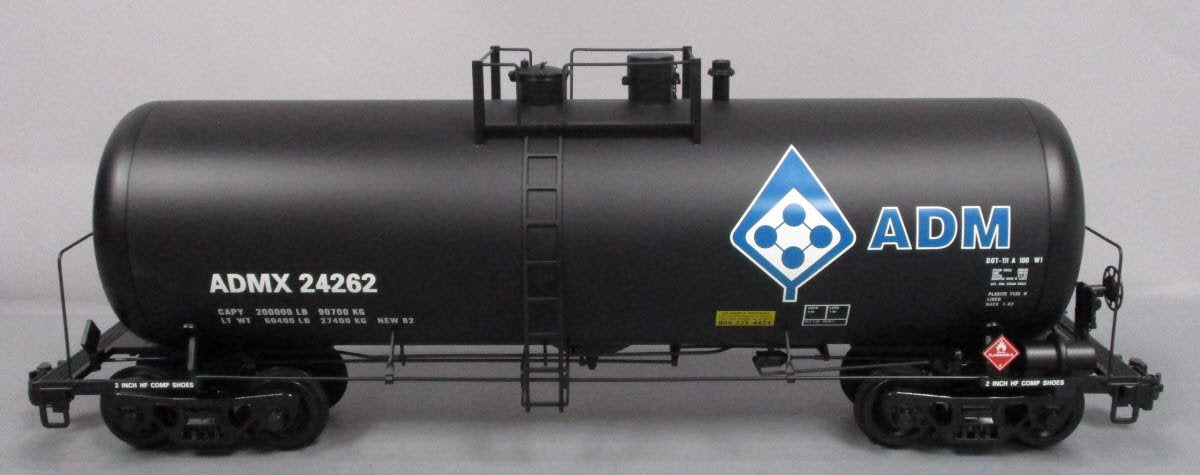 USA Trains R15264 G Black ADM 42' Modern Tank Car #24262