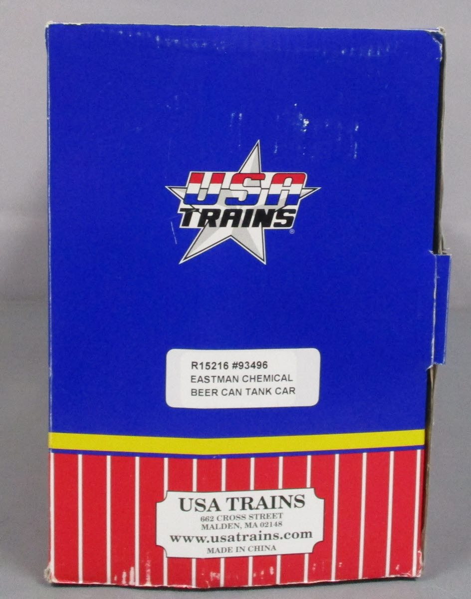 USA Trains R15216 G Tennesse Eastman - Kodak Beer Can Tank Car (Black)
