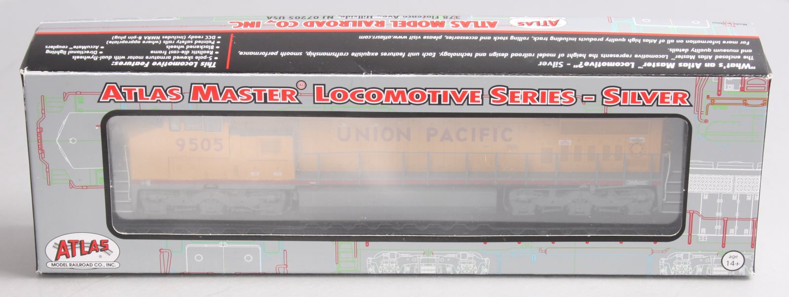 Atlas 10001242 Union Pacific 8-40CW Diesel Locomotive #9505