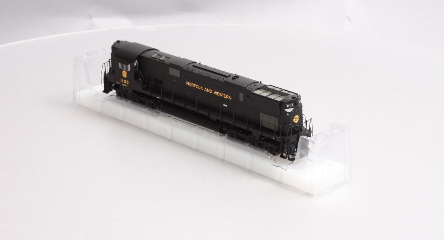 Bowser 24014 HO Norfolk & Western High Hood Black ALCO C-628 #1105