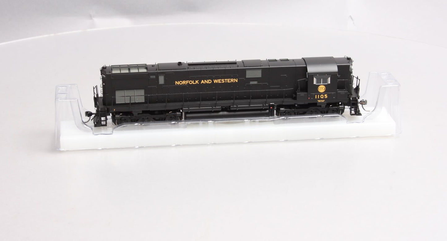 Bowser 24014 HO Norfolk & Western High Hood Black ALCO C-628 #1105