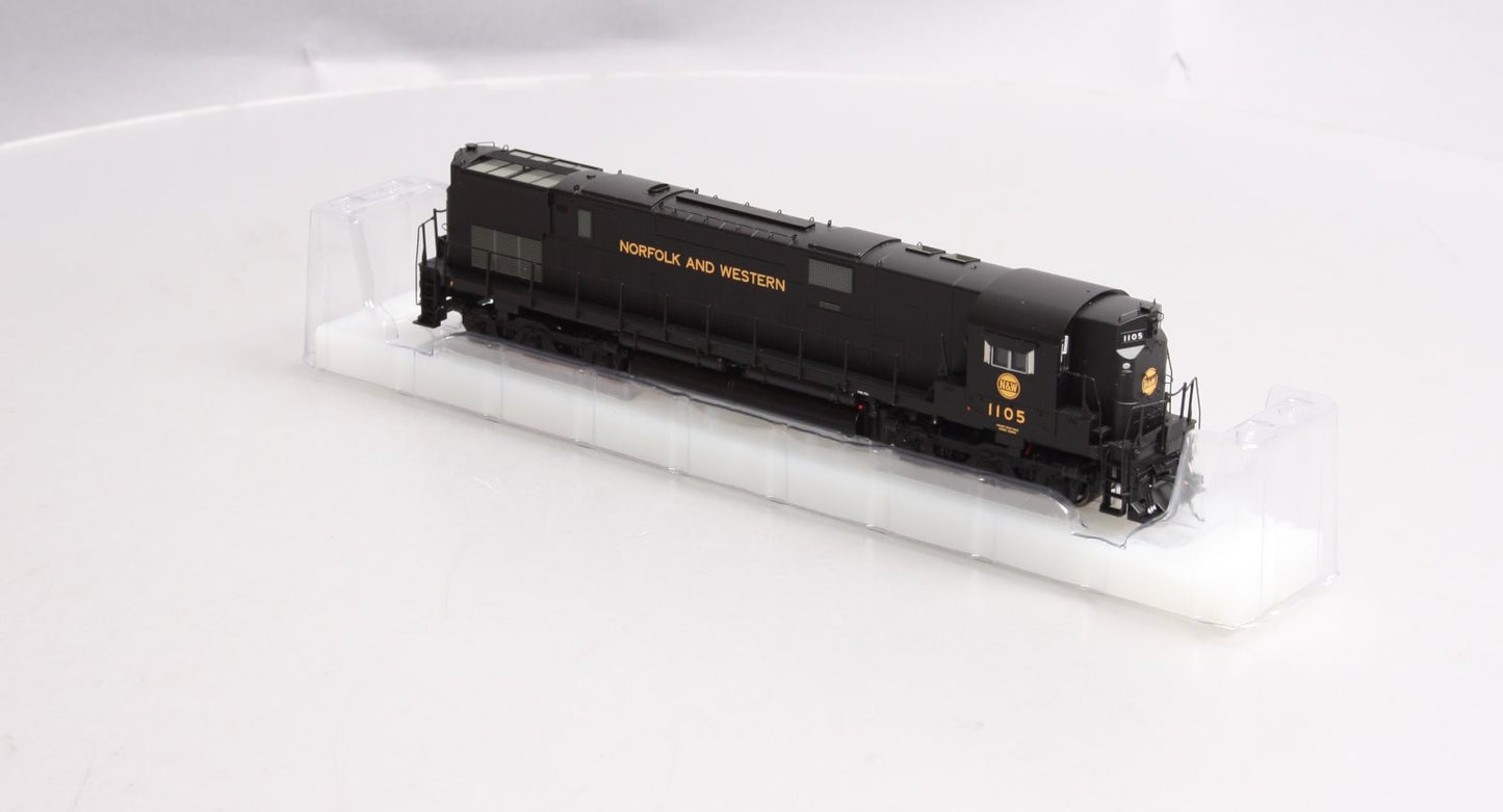 Bowser 24014 HO Norfolk & Western High Hood Black ALCO C-628 #1105