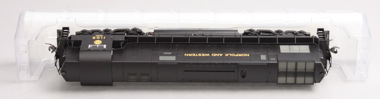 Bowser 24014 HO Norfolk & Western High Hood Black ALCO C-628 #1105