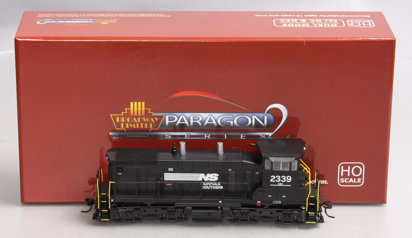 Broadway Limited 3343 (P843) HO NS EMD SW1500 Diesel Loco #2339 w/Paragon/DCC