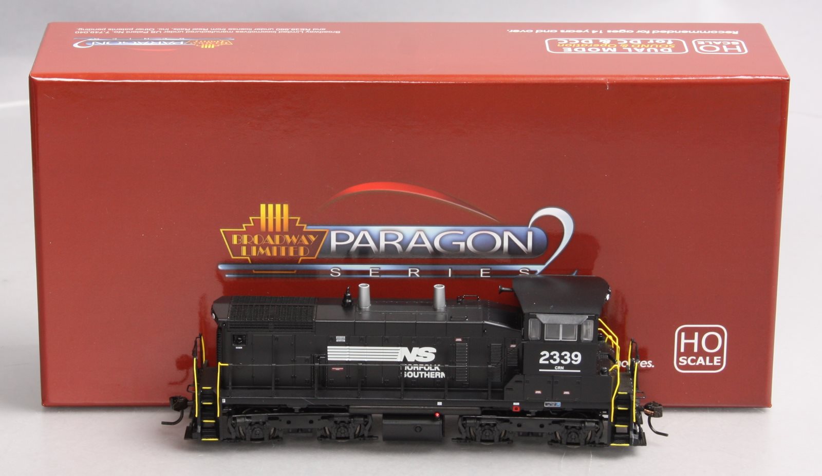 Broadway Limited 3343 (P843) HO NS EMD SW1500 Diesel Loco #2339 w/Paragon/DCC
