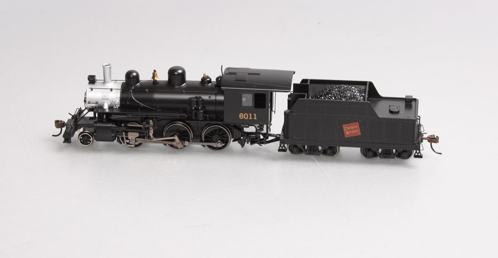 Bachmann 51703 HO Canadian National Alco 2-6-0 Steam Locomotive & Tender #6011