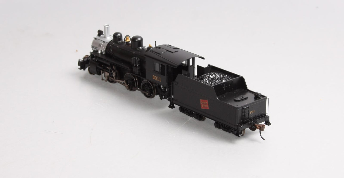 Bachmann 51703 HO Canadian National Alco 2-6-0 Steam Locomotive & Tender #6011