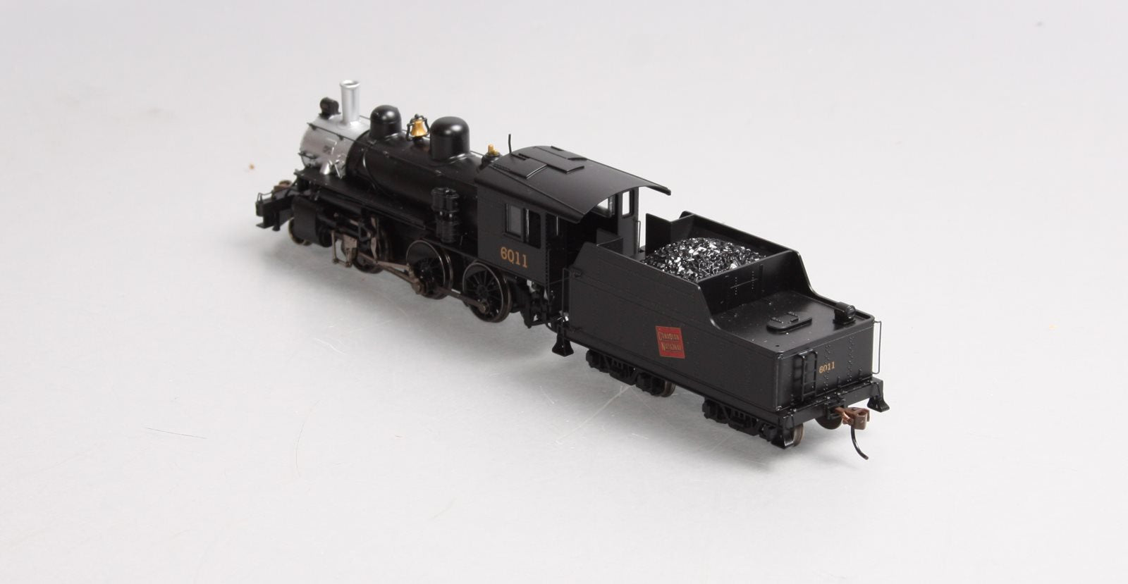Bachmann 51703 HO Canadian National Alco 2-6-0 Steam Locomotive & Tender #6011