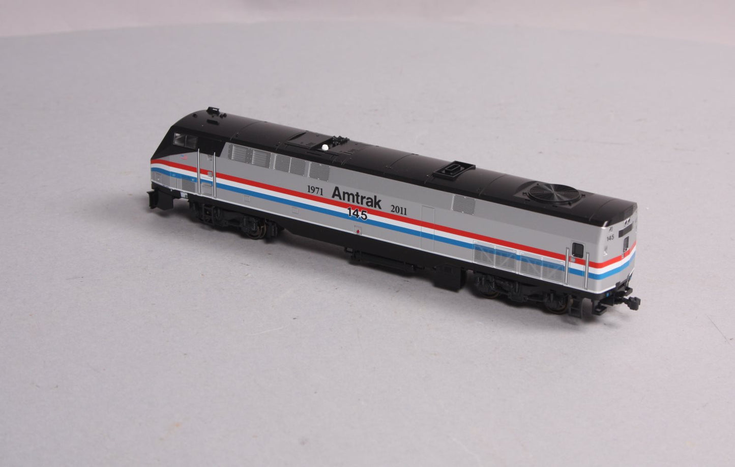 Kato 37-6106 HO Amtrak P42 "Genesis" 40th Anniv Phase III Diesel Locomotive #145