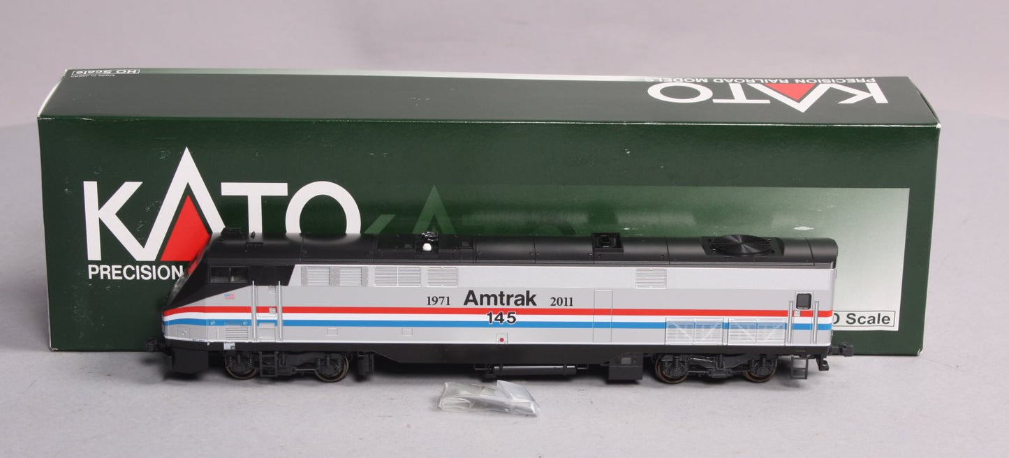 Kato 37-6106 HO Amtrak P42 "Genesis" 40th Anniv Phase III Diesel Locomotive #145