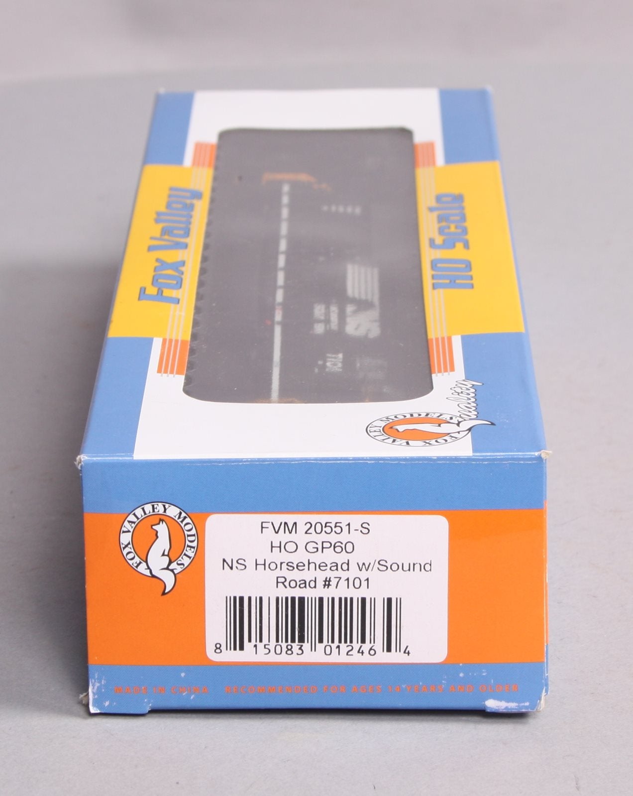 Fox Valley Models 20551-S HO Norfolk Southern GP60 Diesel Loco LokSound #7101