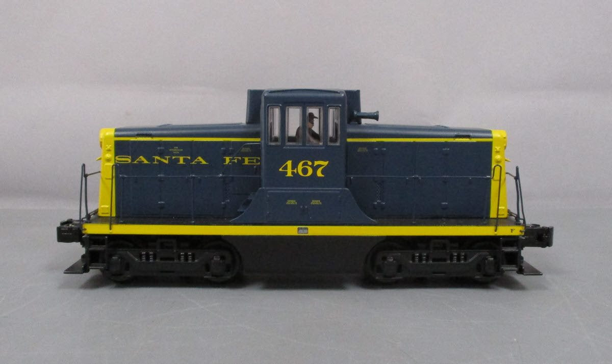 MTH 20-20468-1 Santa Fe G.E. 44 Ton Hi-Rail Diesel Engine w/PS 3.0 #467