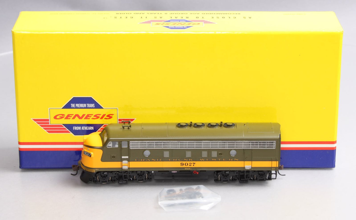 Athearn G2026 HO Scale Grand Trunk Western EMD F3A Diesel Locomotive #9027