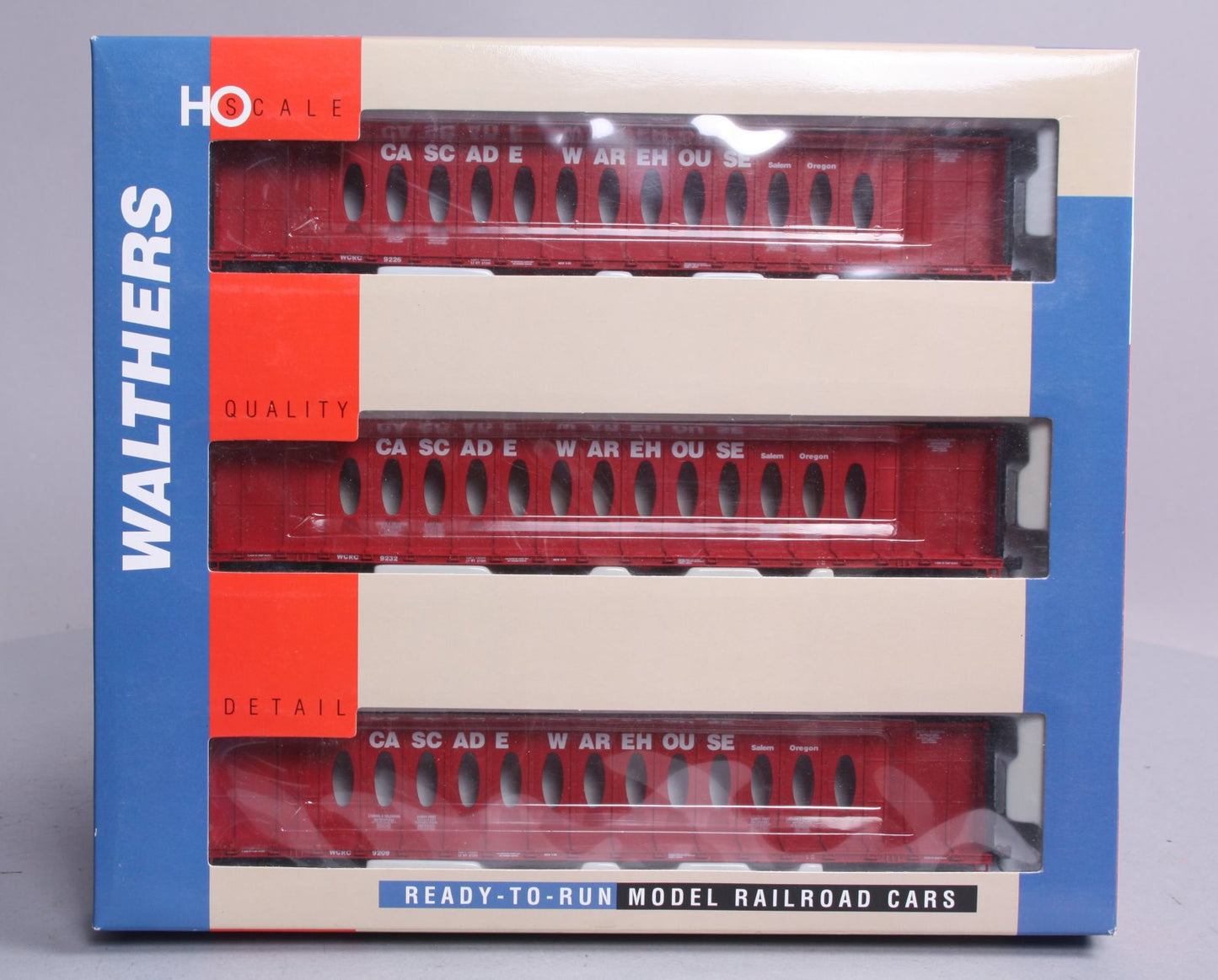 Walthers 932-34108 HO CW 72' Centerbeam Flat Cars (Set of 3)