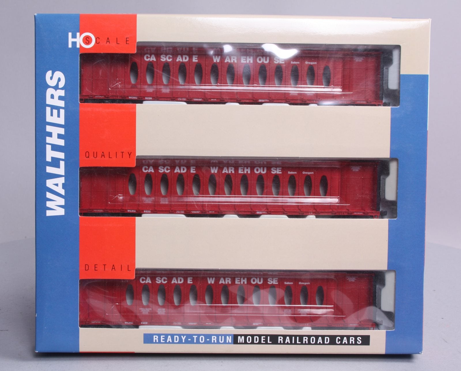 Walthers 932-34108 HO CW 72' Centerbeam Flat Cars (Set of 3)