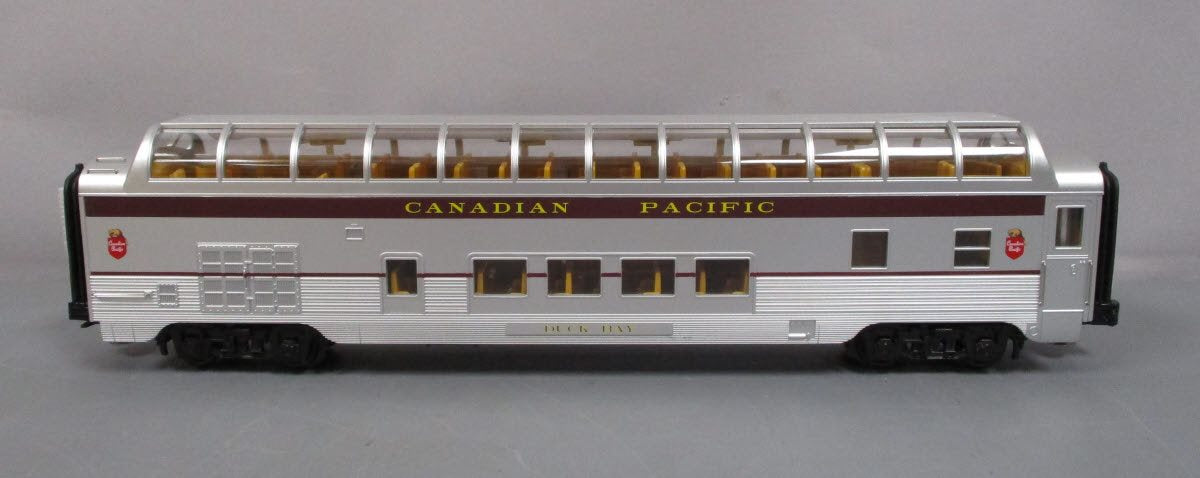 MTH 30-67838 O Canadian Pacific 60' Streamlined ABS Full-Length Vista Dome Car