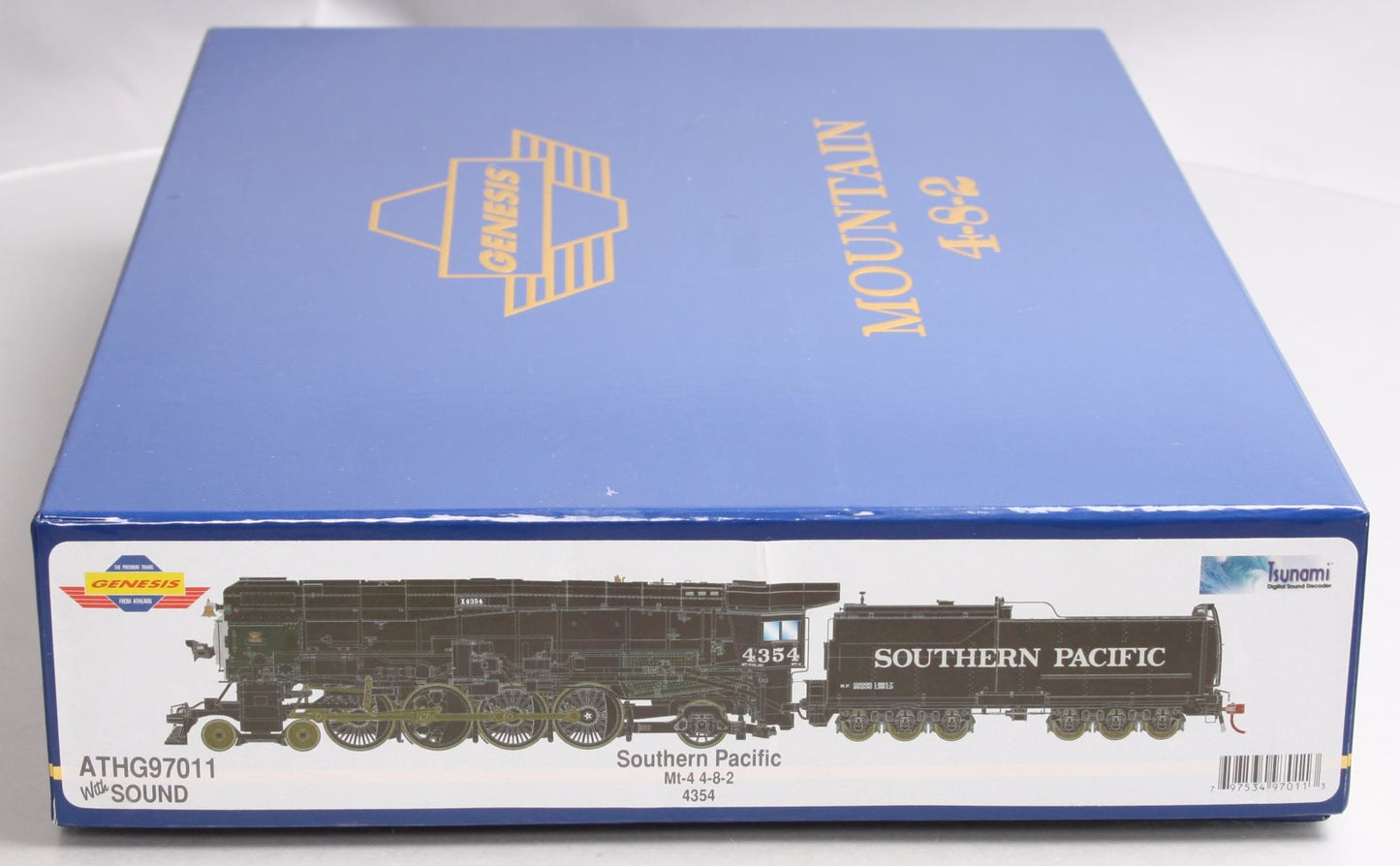 Athearn G97011 HO Southern Pacific 4-8-2 MT-4/Skyline Steam Loco w/DCC Snd #4354