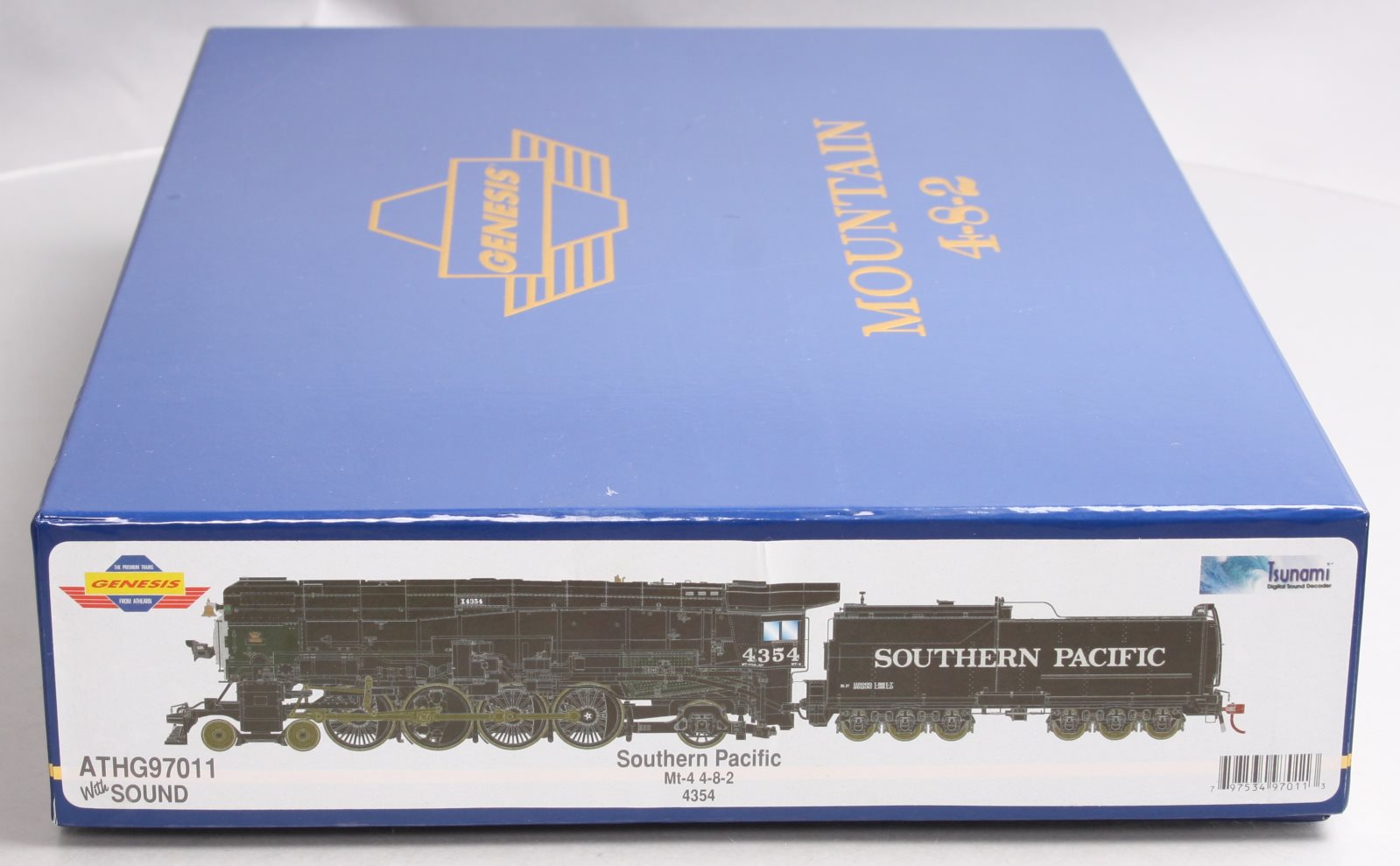 Athearn G97011 HO Southern Pacific 4-8-2 MT-4/Skyline Steam Loco w/DCC Snd #4354