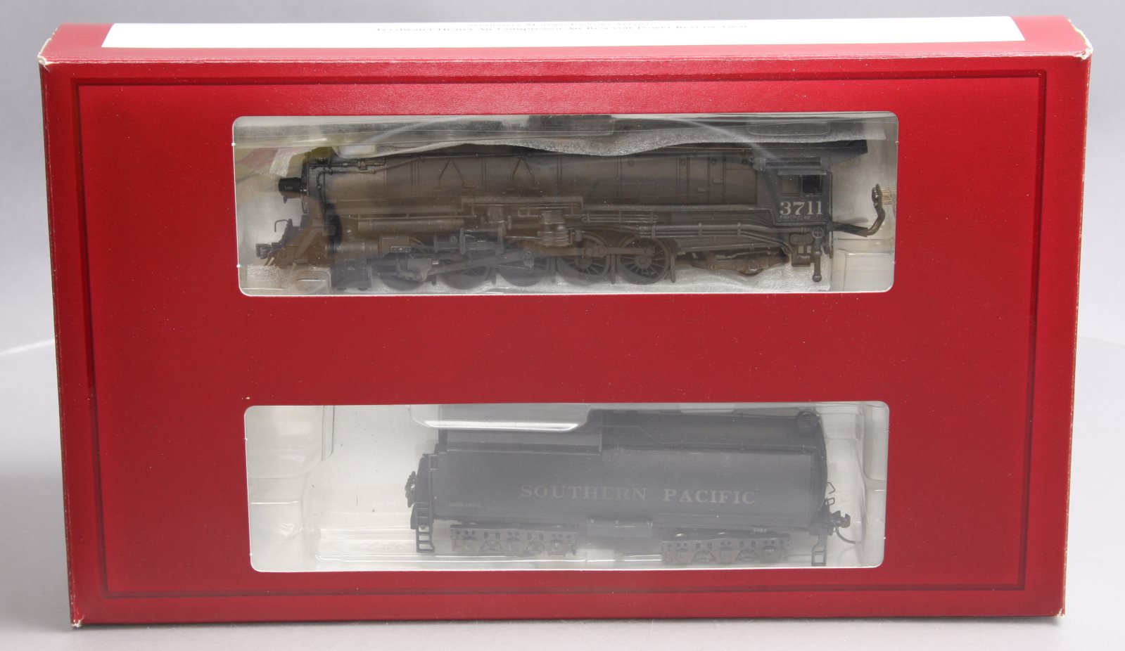 IHC 23416 HO Scale Southern Pacific 2-10-2 Steam Locomotive & Tender #3711