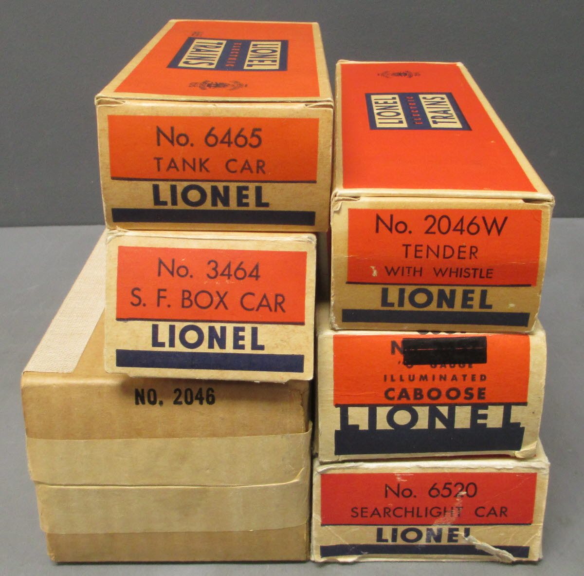 Lionel 1473WS Vintage O 2046 Freight Set w/2046W,3464,6465,6520,6357