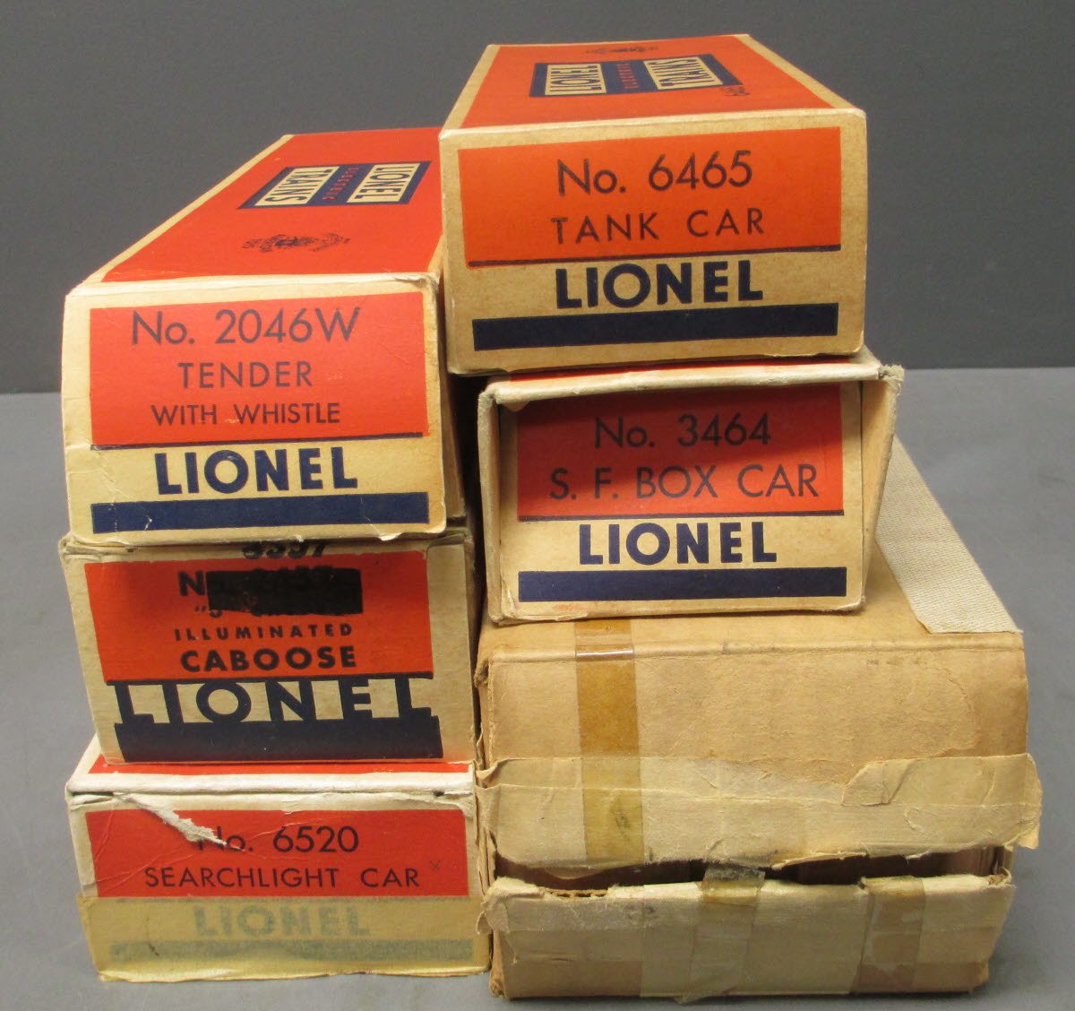 Lionel 1473WS Vintage O 2046 Freight Set w/2046W,3464,6465,6520,6357