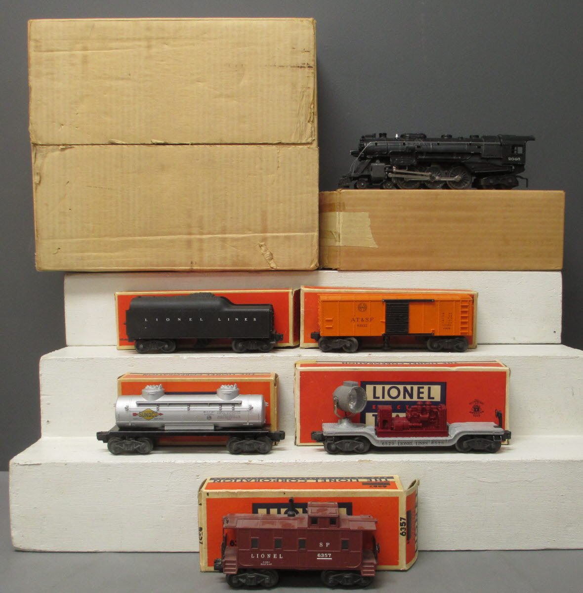 Lionel 1473WS Vintage O 2046 Freight Set w/2046W,3464,6465,6520,6357