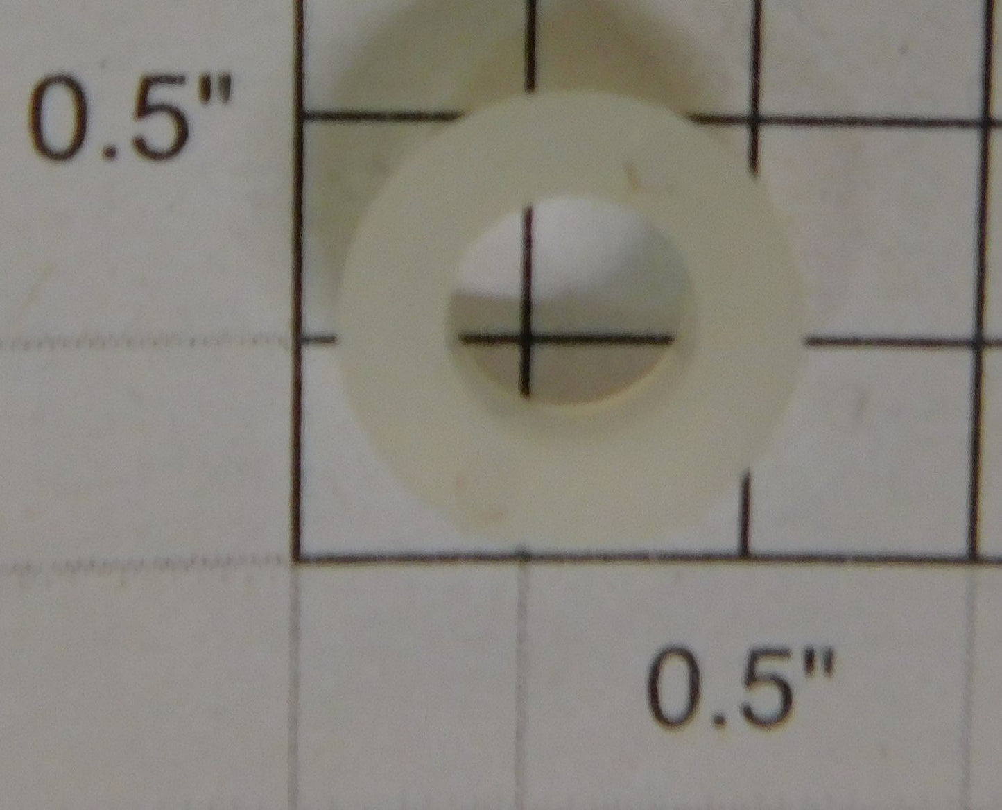 Acme C27065 .25" ID x .325" Bore Nylon Insulating Shoulder Washer
