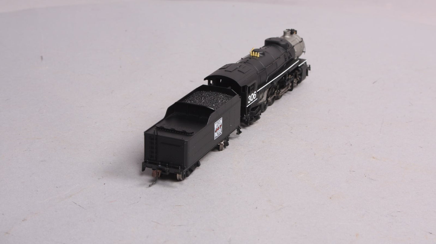Broadway Limited 223 HO Scale Western Pacific MK-60 2-8-2 Steam Locomotive #306
