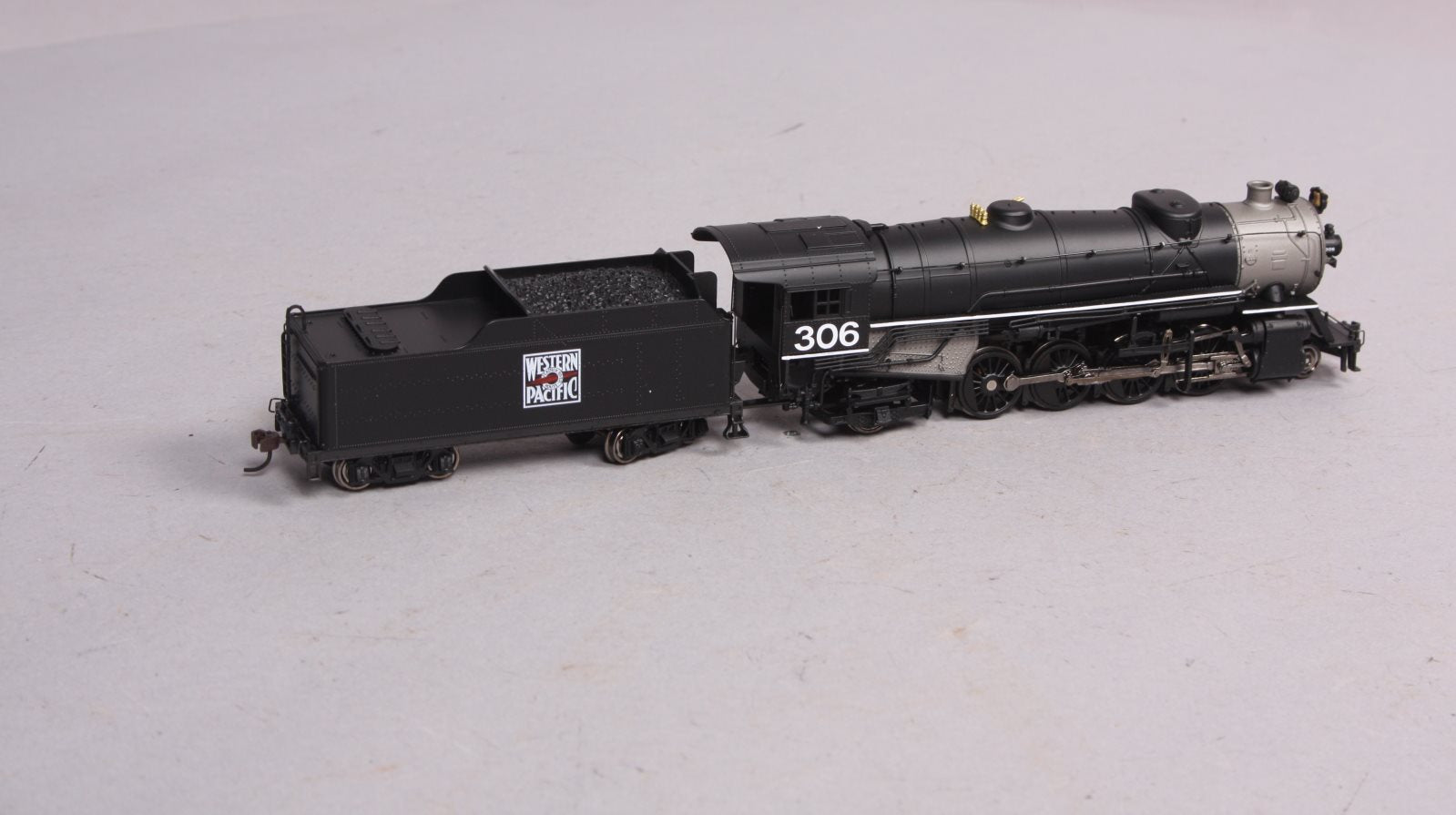 Broadway Limited 223 HO Scale Western Pacific MK-60 2-8-2 Steam Locomotive #306